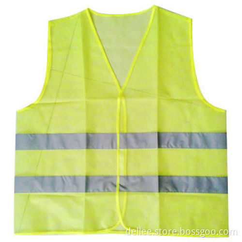 Mesh Safety Vest, Made of 100% Polyester